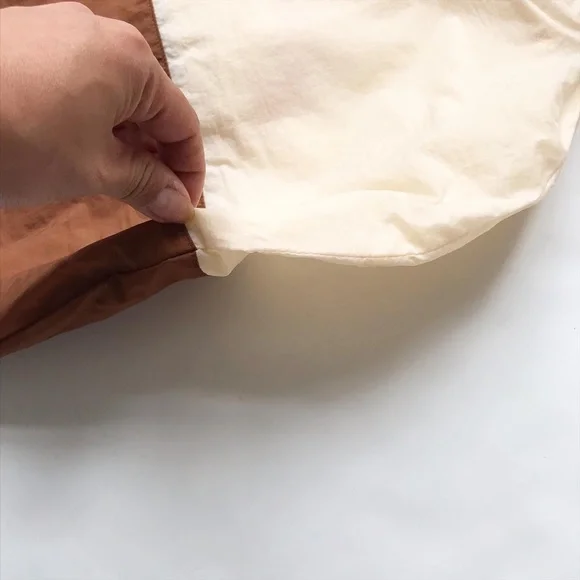 Zara NWT thin color block packable bag M - Picture 6 of 6